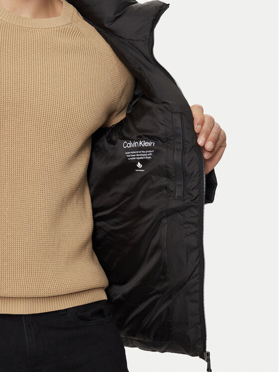 Calvin Klein Calvin Klein Kurtka zimowa K10K113476 Czarny Regular Fit