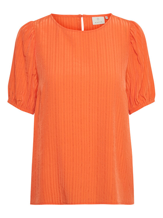 Kaffe Kaffe Bluza Silvia 10507325 Oranžna Regular Fit