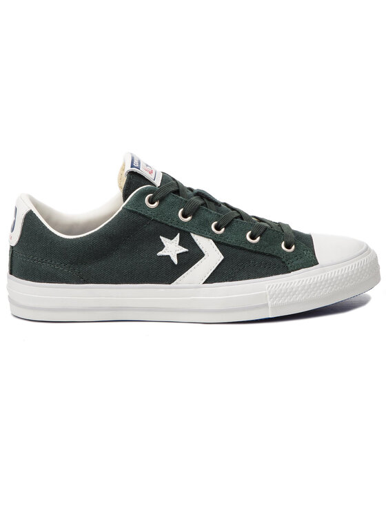 Converse star player clearance ox green