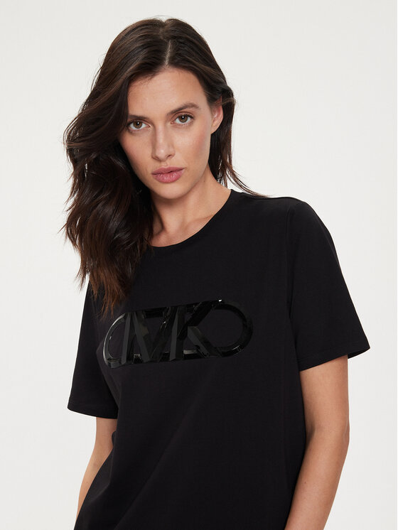 MICHAEL Michael Kors Футболка MS451EA97J Чорний Regular Fit | Modivo.ua