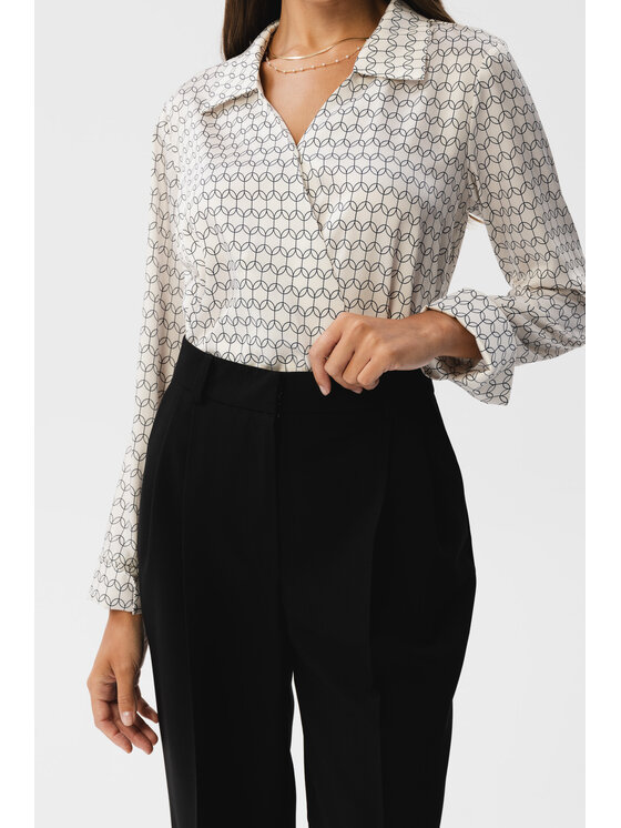 Stylove Stylove Pantaloni di tessuto S356 Nero Modern Fit