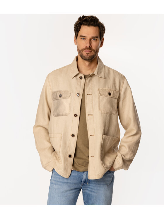 Kurtka przejściowa Lee Cooper, Rozmiar L, Beżowy, LINO 2277