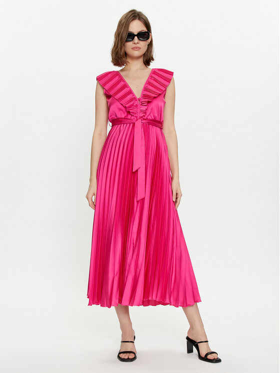 Dixie Dixie Rochie cocktail A319J044 Roz Regular Fit