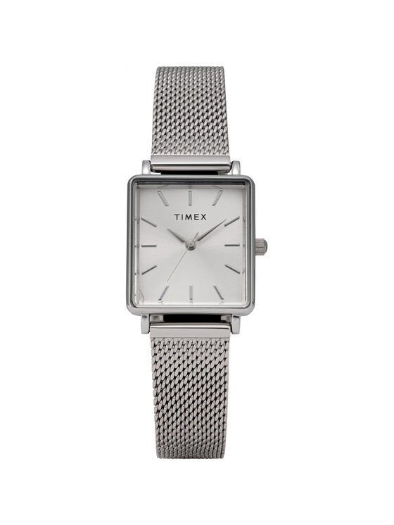 Timex Timex Zegarek TW2Y26300 Srebrny