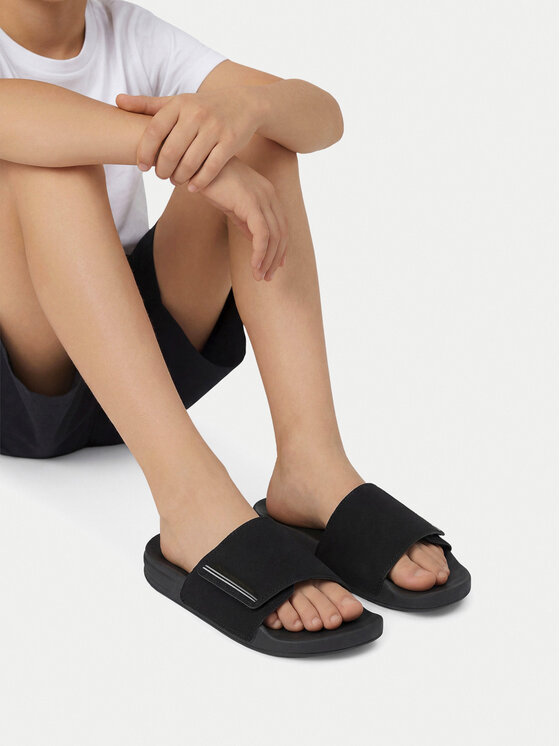 Quiksilver Şlapi EO-POCHI SUEDE CQ10164BB Negru