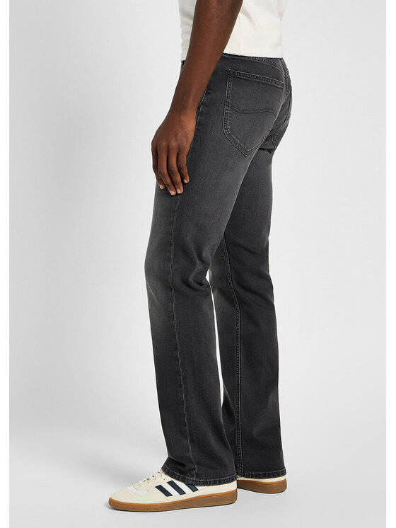 Lee Lee Jeansy LEON Szary Loose Fit