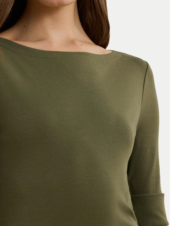 LAUREN RALPH LAUREN LAUREN RALPH LAUREN Majica 200654963189 Zelena Slim Fit