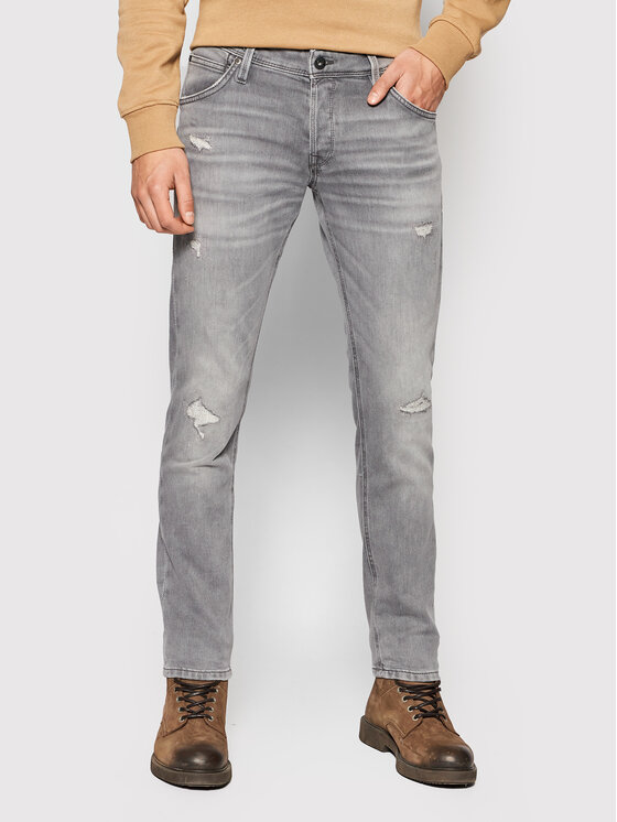 Jack&Jones Jeans hlače Glenn 12194540 Siva Slim Fit