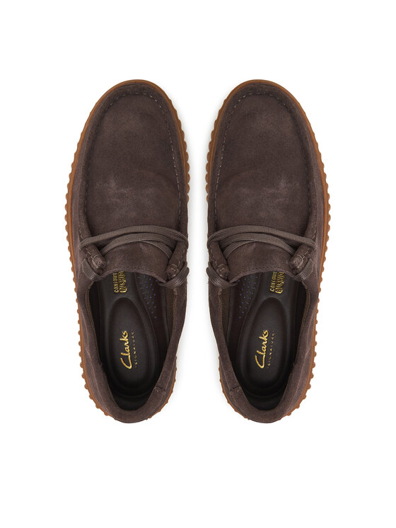 Clarks Clarks Półbuty Torhill Lo 26181386 Brązowy