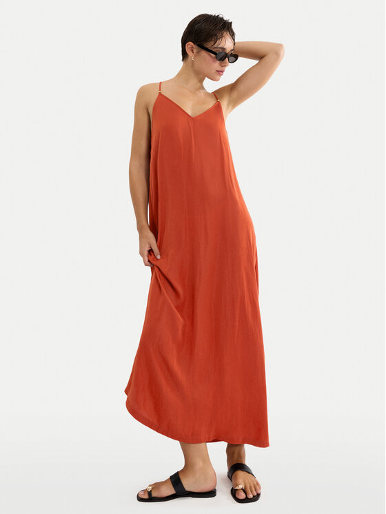 Triumph Triumph Vasaras kleita Summer Satin 10227240 Oranžs Relaxed Fit