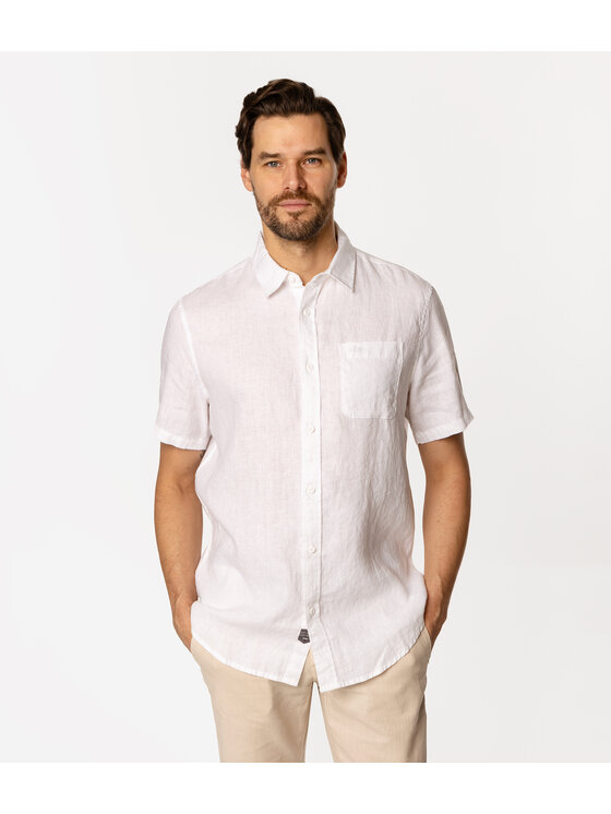 Lee Cooper Lee Cooper Koszula ROGER2 2020 Biały Regular Fit