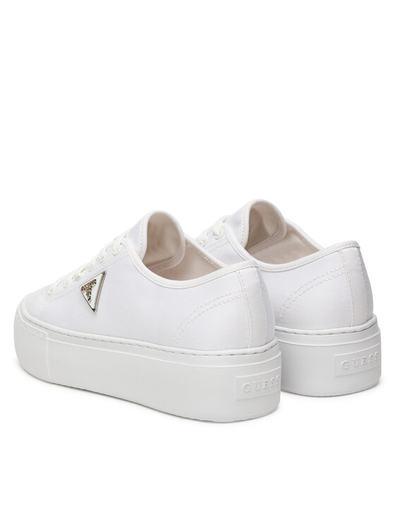 Guess Guess Teniși FLJJZ3 FAB12 Alb