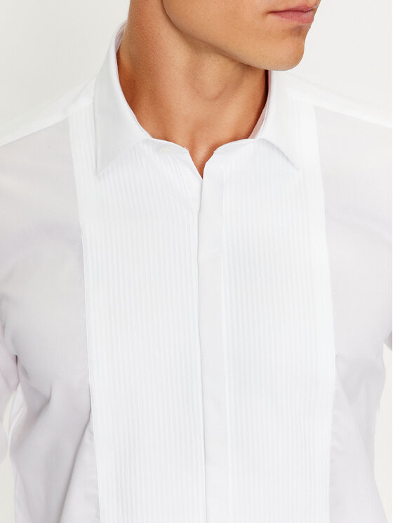 KARL LAGERFELD KARL LAGERFELD Риза 605127 534699 Бял Modern Fit