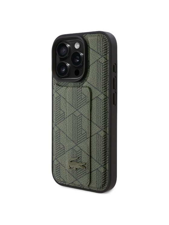 Lacoste Lacoste Etui na telefon Apple iPhone 16 Pro Max Khaki