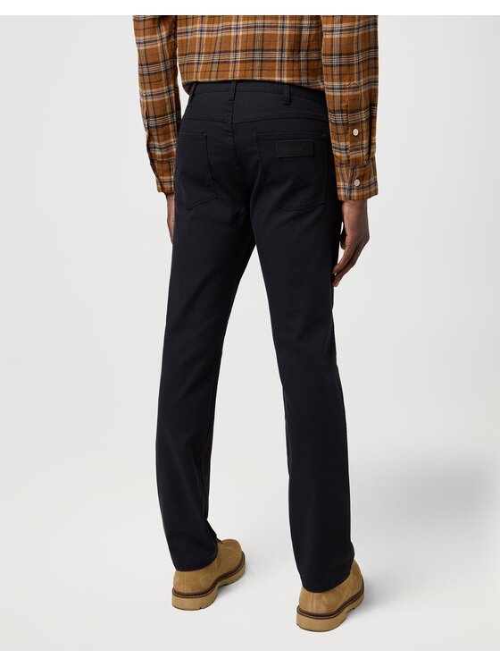 Wrangler Wrangler Jeansy GREENSBORO Czarny Straight Leg
