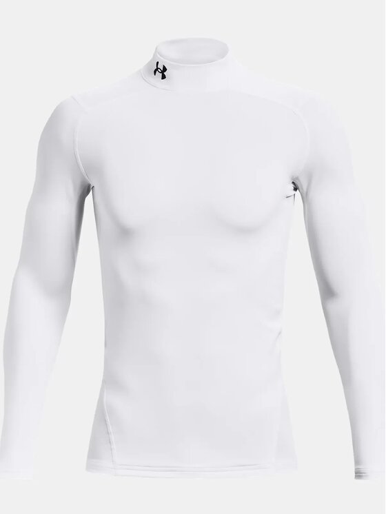 Under Armour Under Armour Longsleeve 1366072 Biały Regular Fit