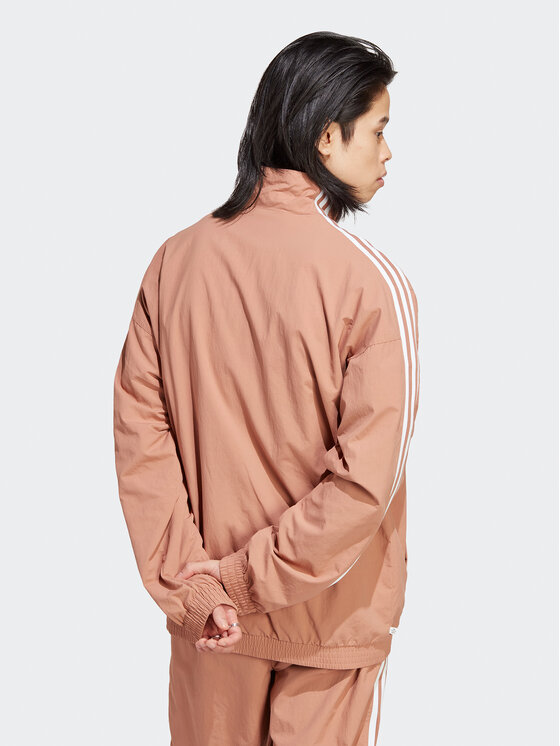 adidas adidas Bluza Adicolor Classics Trefoil Track Top IA6358 Brązowy Regular Fit