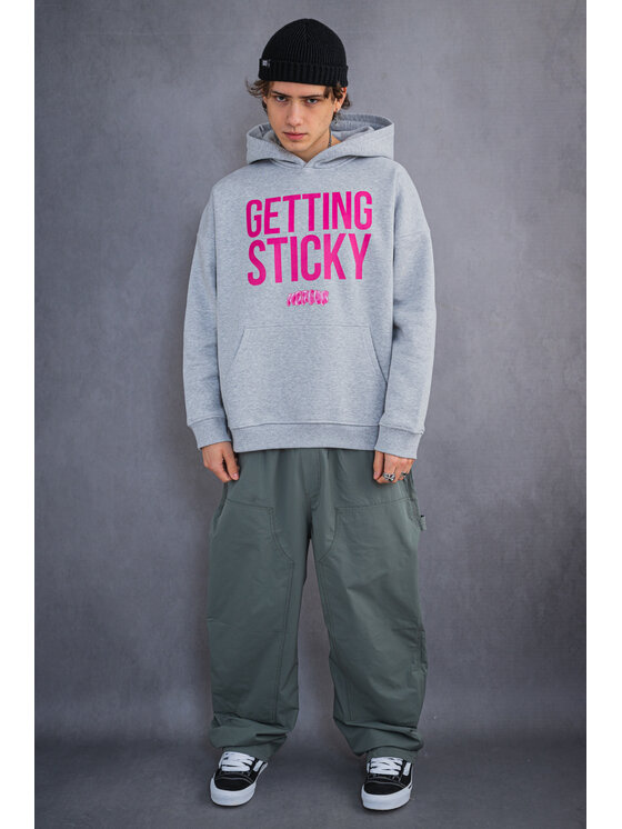 Mercur Mercur Bluza Bubblegum Szary Comfort Fit
