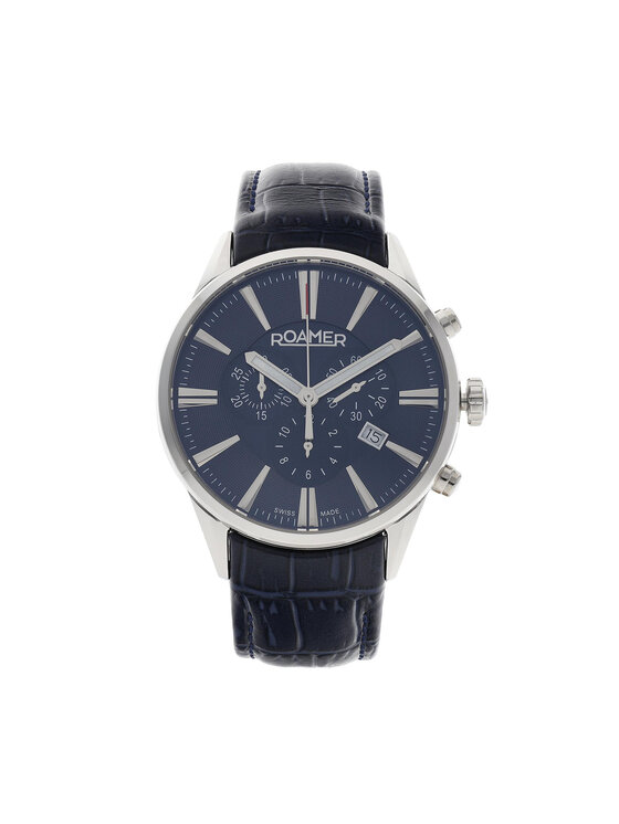 Roamer Hodinky Superior Chrono 508837 41 40 05 Tmavomodrá