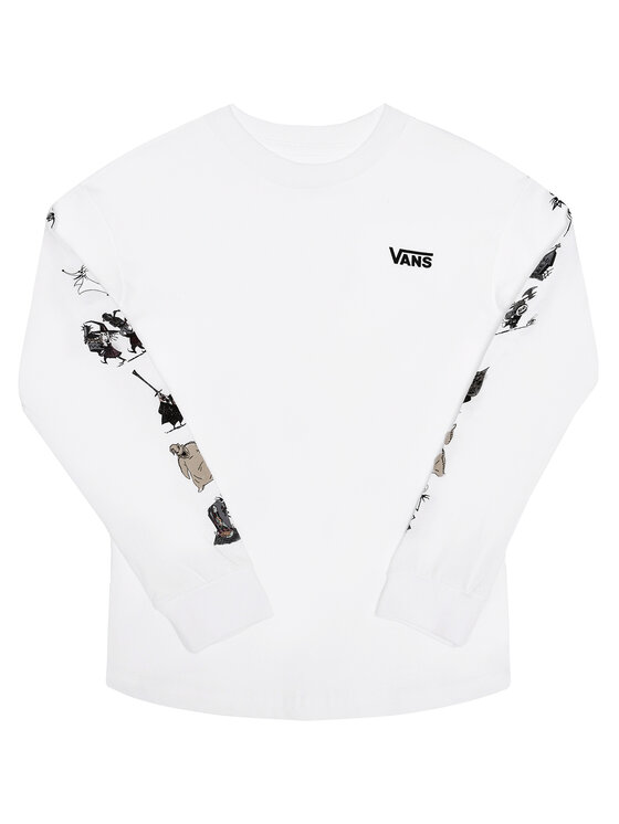 Vans Vans Bluse DISNEY By Characters Ls VN0A49O6 Weiß Regular Fit