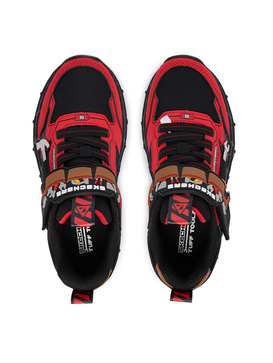 Skechers Skechers Снікерcи Mega-Flex Lite - Tuff Toolz 402130L/RDBK Чорний
