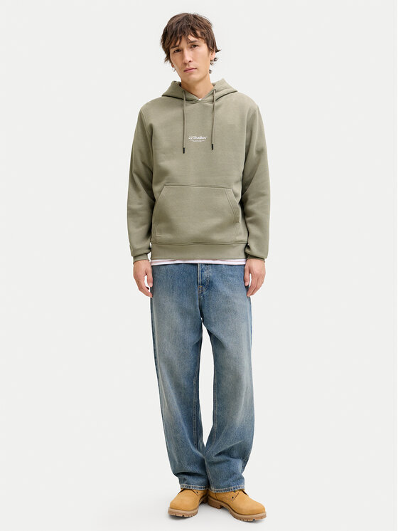 Jack & Jones Jack & Jones Mikina Soho 12278789 Zelená Regular Fit