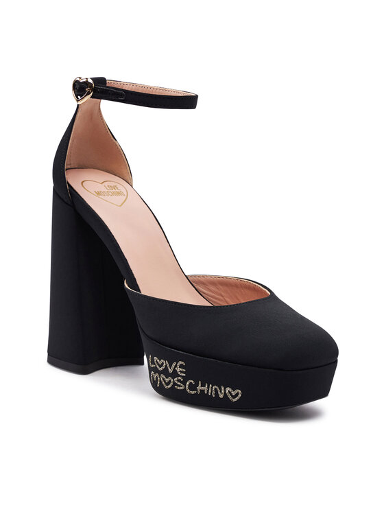 LOVE MOSCHINO LOVE MOSCHINO Czółenka JA1030CG1IIM0000 Czarny