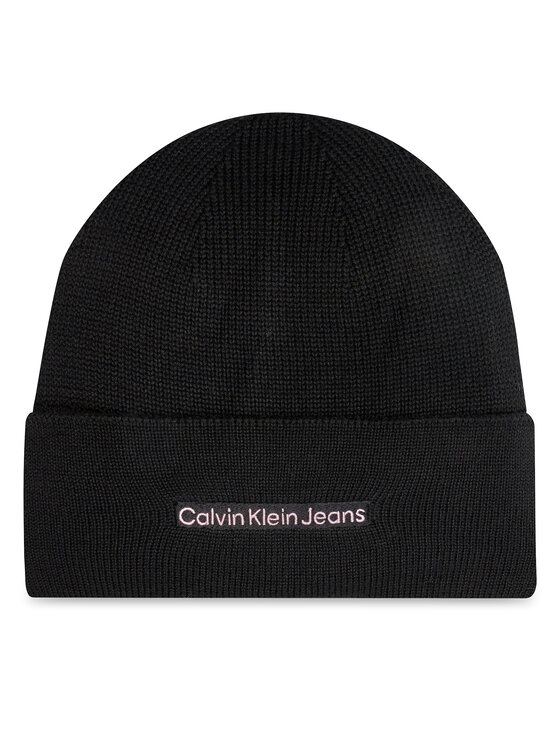 Calvin Klein Čiapka Inst Embro K60K612651 Čierna