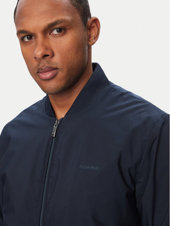 Calvin Klein Calvin Klein Μπόμπερ μπουφάν LV040FM512 Σκούρο μπλε Regular Fit