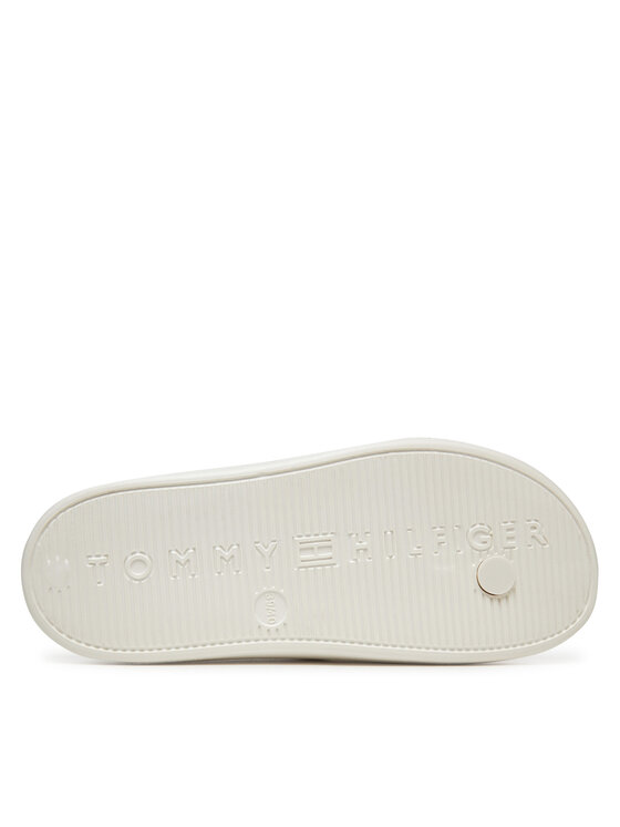 Tommy Hilfiger Tommy Hilfiger Japonki Th Comfort Beach Sandal FW0FW08522 Biały