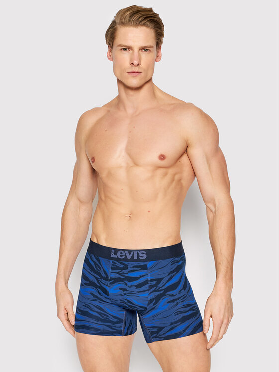 Set di 2 boxer 701218897 Blu scuro