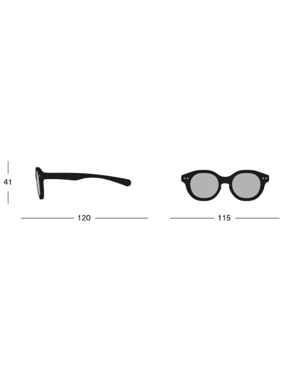 IZIPIZI IZIPIZI Okulary przeciwsłoneczne Sun Kids+ Pomarańczowy