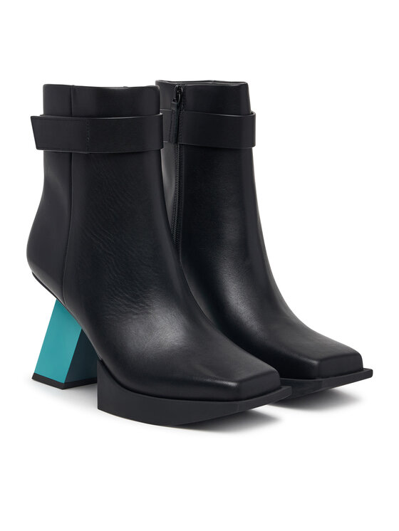 United Nude United Nude Боти Construct Bootie HI 1102498816 Черен