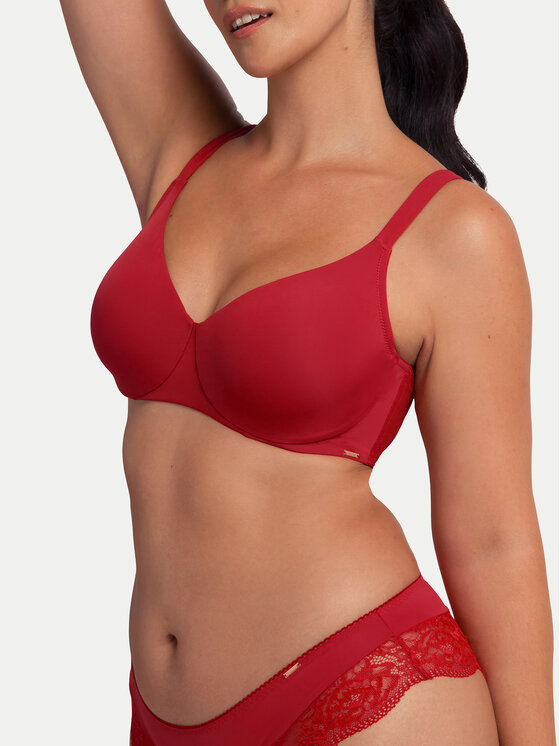 Dorina Dorina Reggiseno con ferretto Zelina FXWB0080MI033 Rosso