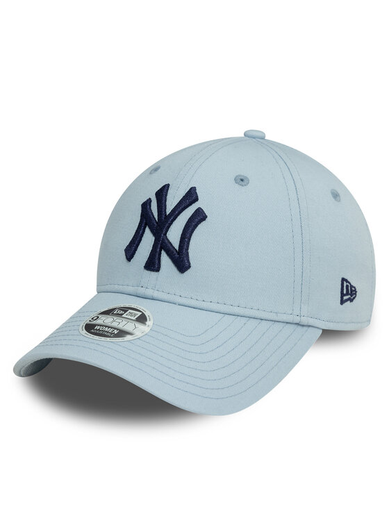 New Era New Era Kapa s šiltom Metallic Logo 9FORTY New York Yankees 60595488 Svetlo modra