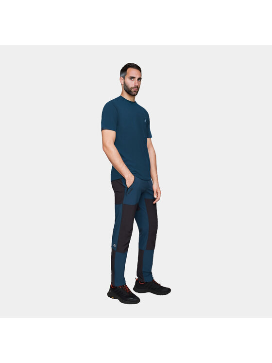 Alpinus Alpinus T-Shirt Tokat Niebieski Regular Fit