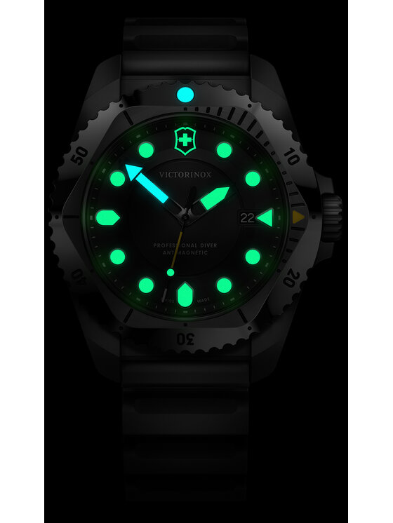 Victorinox Victorinox Zegarek 241990 Czarny