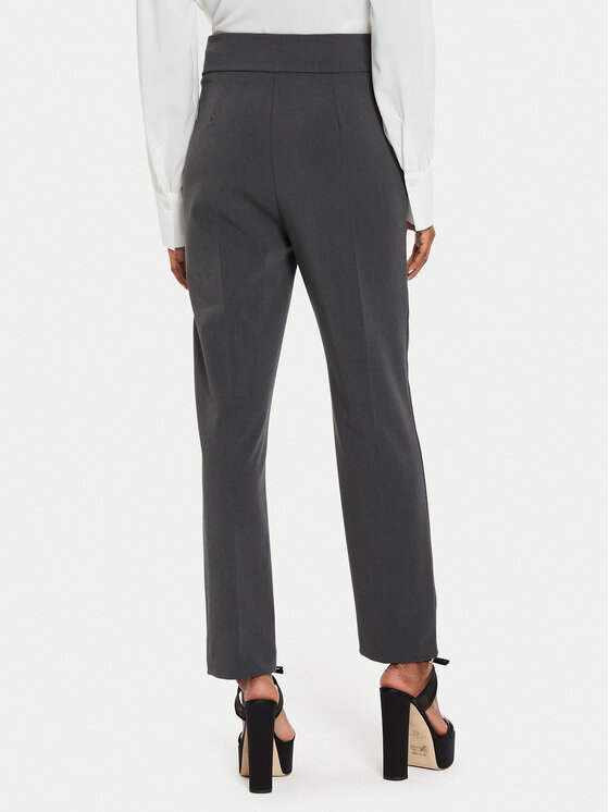 Rinascimento Rinascimento Pantaloni din material CFC0119756003 Gri Regular Fit