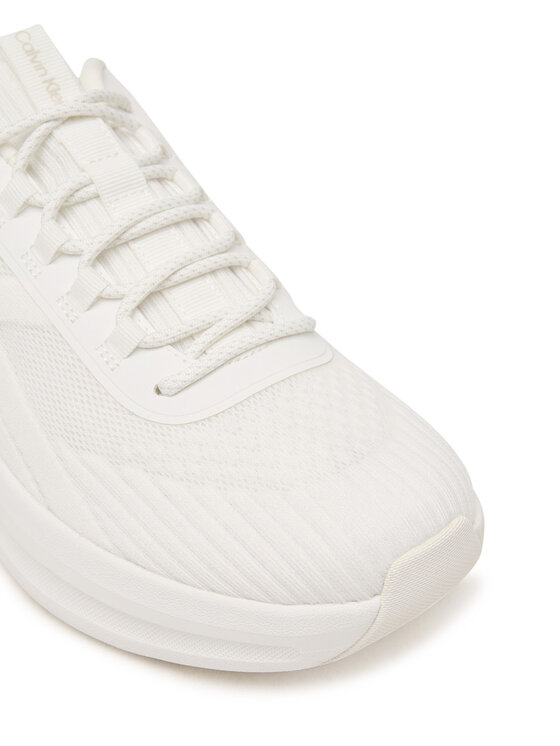 Calvin Klein Calvin Klein Tossud Andrea - Chunky Ck Stripe Runner Trainers HM0HM02158 Valge