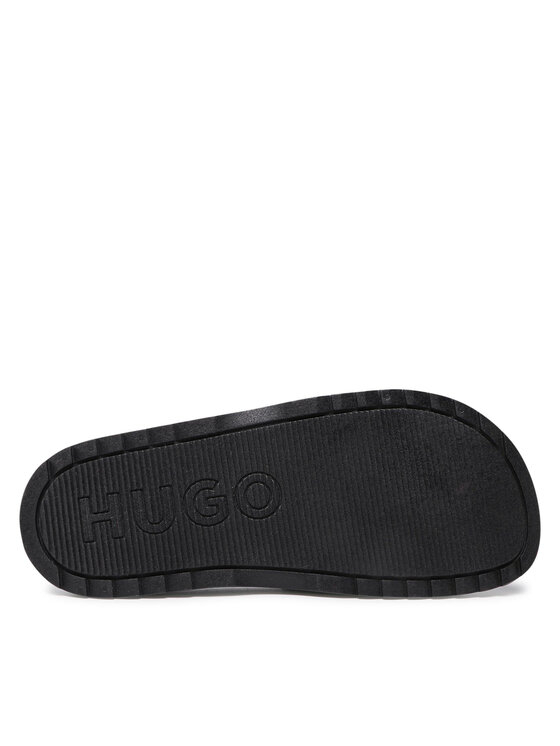 HUGO Hugo Šľapky Match 50471366 10224398 01 Čierna
