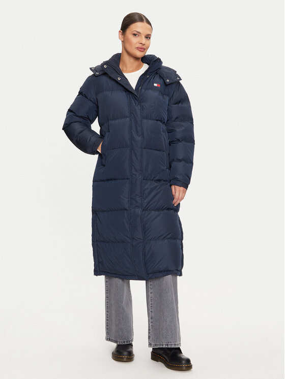 Tommy Jeans Tommy Jeans Vatovaná bunda Alaska DW0DW18860 Tmavomodrá Regular Fit