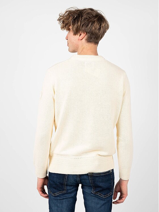 Pepe Jeans Pepe Jeans Maglione PM702267 | Memphis Écru Regular Fit