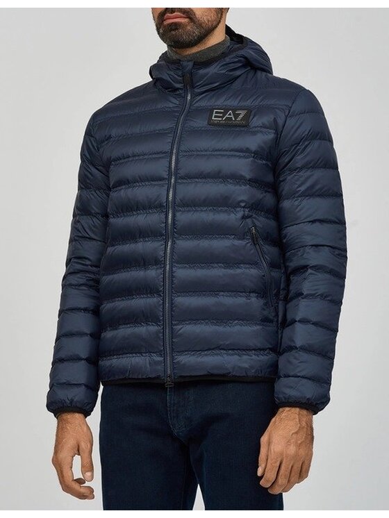 Emporio Armani Emporio Armani Vatovaná bunda 6RPB16 PN5ZZ 1554 Tmavomodrá Regular Fit