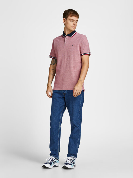 Jack & Jones Jack & Jones Komplet koszulek polo Paulos 12191216 Kolorowy Slim Fit