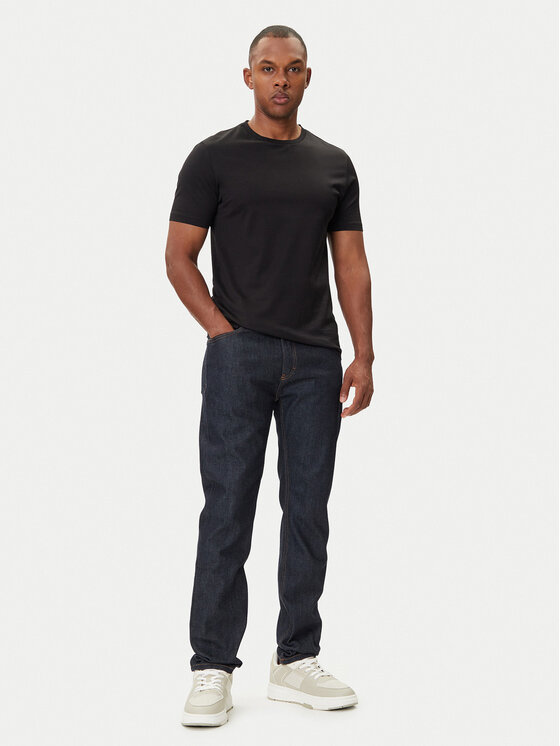 HUGO HUGO Jeans hlače 50547239 Mornarsko modra Slim Fit