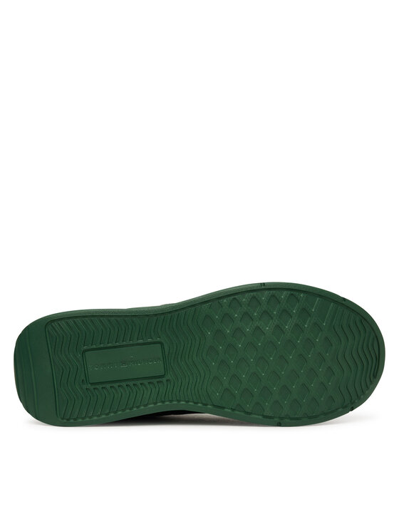 Tommy Hilfiger Tommy Hilfiger Sportcipők Lightweight Runner Monocolor FM0FM05928 Zöld