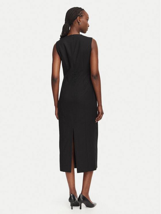 HUGO HUGO Коктейльна сукня Klinda 50564202 Чорний Regular Fit