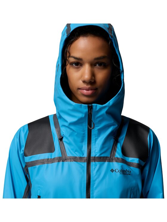 Columbia Columbia Kurtka outdoor 215483 Niebieski Regular Fit