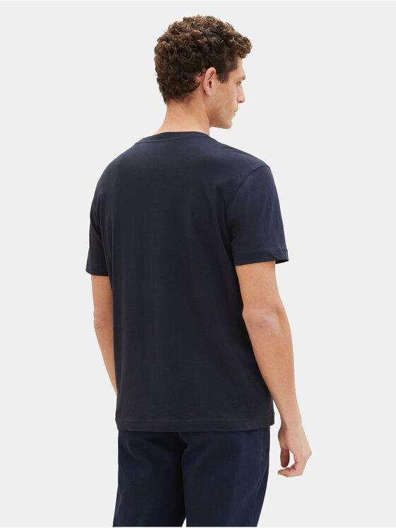 Tom Tailor Tom Tailor T-krekls 1040988 Tumši zils Regular Fit