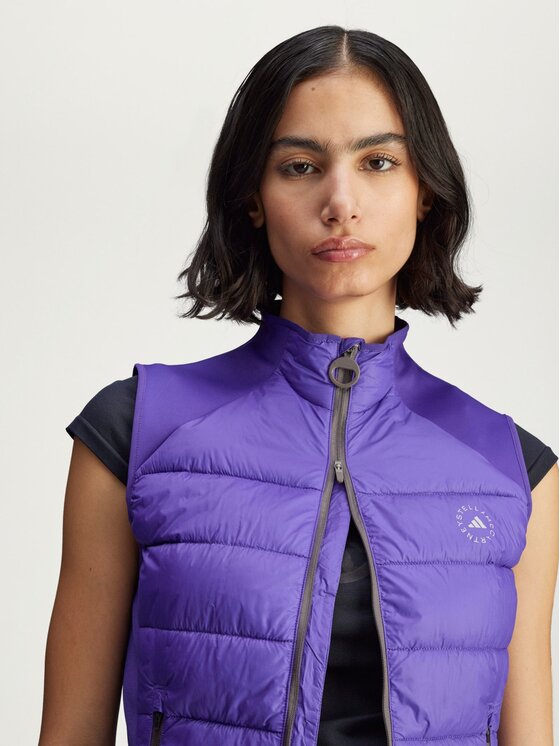 adidas by Stella McCartney adidas by Stella McCartney Bezrękawnik 144153 Fioletowy Slim Fit